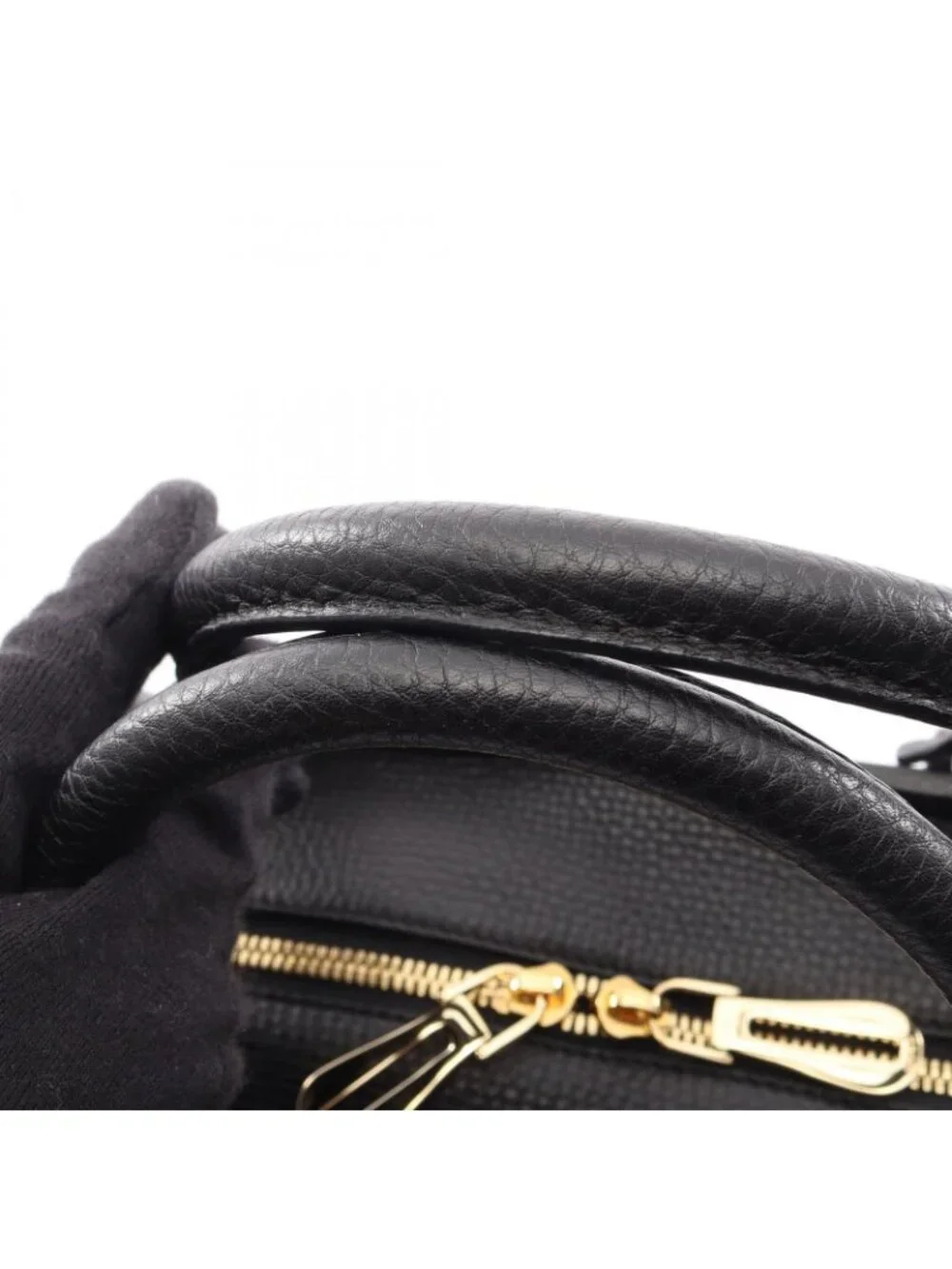Loewe Handbag Amazona 36 Black Leather